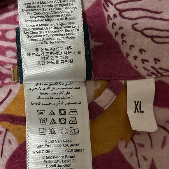 Pottery Barn Teen HARRY POTTER Patronus Damask Flannel Pajama Set Adult XL - Picture 13 of 14